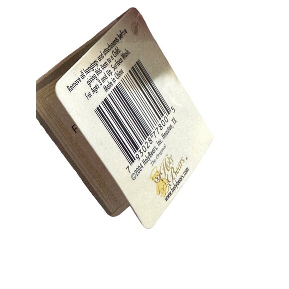 Holy Bears Penny the Pig Angel Plush Stuffed Animal Toy‎ Soft Pink Vintge Tag - Picture 3 of 5